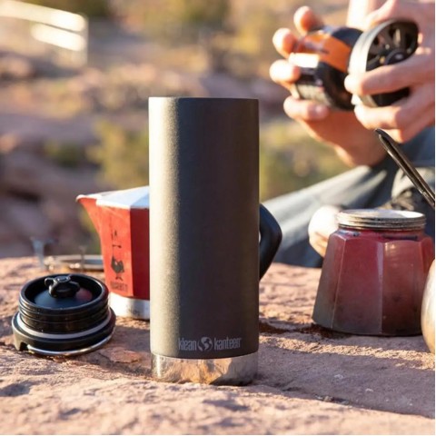 Термокружка Klean Kanteen TKWide Cafe Cap 473мл ц:black