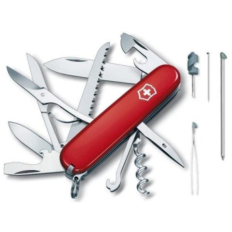 Ніж Victorinox Huntsman 91мм,18функ,черв