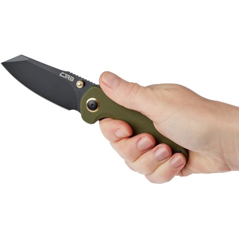 Нож CJRB Maileah L Black Blade, AR-RPM9 Steel, G10 green
