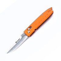 Ніж складаний туристичний Ganzo G746-1 ( 8.5 см) 440С / G10 помаранчевий