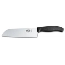 Нож кухонный Victorinox SwissClassic Santoku, 17 см, черный