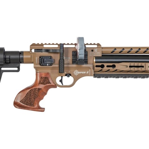 Гвинтівка пневматична Optima Factor Sniper S PCP, 4,5 мм ц:fde