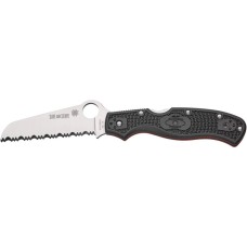 Ніж Spyderco Rescue 3, Thin Red Line, серрейтор black