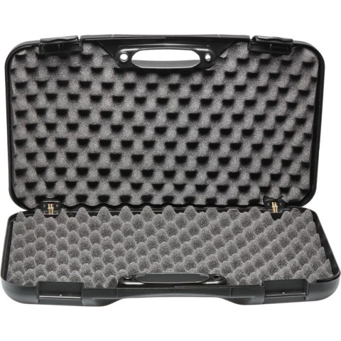 Кейс MEGAline 50x30x8.5 пластиковий, чорний, кліпси ц:чорний