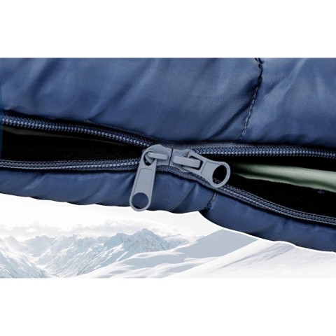 Спальник з капюшоном Naturehike MJ600 CNK2300SD014, темно-блакитний