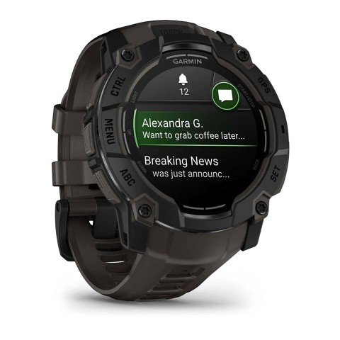 Годинник-навігатор Garmin Instinct 3 50мм Amoled Tactical Edition Black 010-03020-50