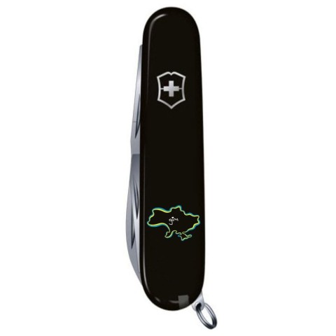 Складаний ніж Victorinox SPARTAN UKRAINE Кордони України + Дім 1.3603.3_T1290u