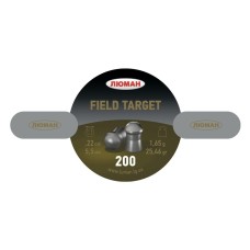 Кулі круглоголові Люман Field Target 5,5 мм (1,65 гр 200 шт)