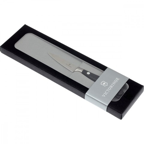 Кухонний ніж Victorinox Grand Maitre Carving лезо 8см з чорн. ручкою у подар.упак.
