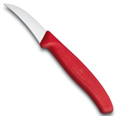 Нож кухонный формовочный Victorinox SwissClassic, 6см, красный
