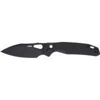 Ніж CJRB Frack Black Blade, AR-RPM9, Steel handle Frag pattern