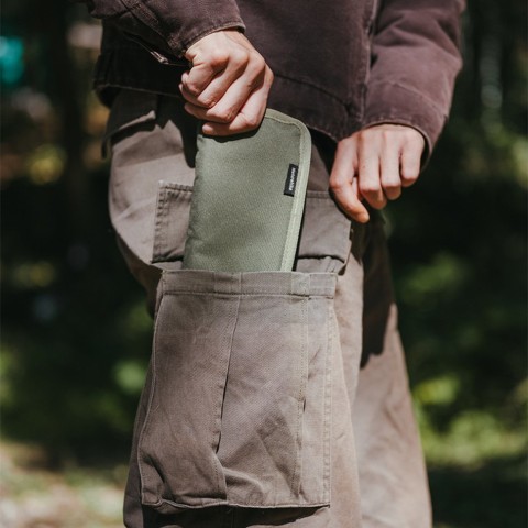 Стілець складаний Naturehike CNK2550JJ011, алюміній, оливковий