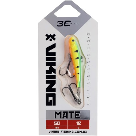 Балансир Viking Fishing Mate Ice Jig 50mm 12g #04 Fire Perch