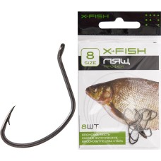 Крючок X-Fish Лещ Трофей #8 (8шт/уп)