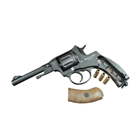 Пневматический револьвер Borner NGT Black cal. 4.5 mm/pellet