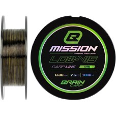 Леска Brain Mission Carp Line (Camo) 1000m 0.30mm 7.6kg
