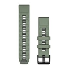 Ремешки для часов Garmin QuickFit 22 силиконовые ива/графитовые
