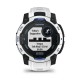 Смарт-часы Garmin Instinct 3 (45 мм) Solar белый камень/белый/синяя молния