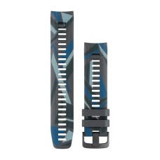 Змінні ремінці для смарт-годинника Garmin Instinct Collection (22 мм) силіконові, Lichen Camo
