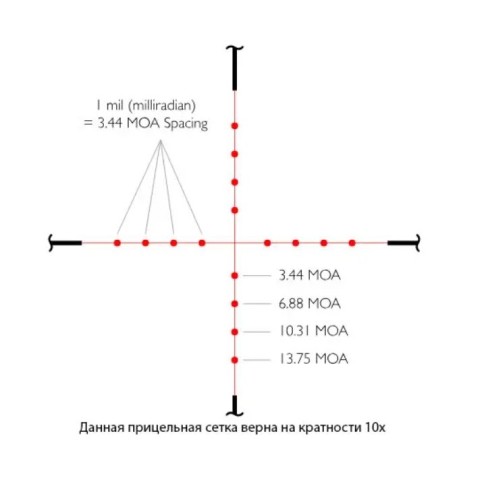 Приціл оптичний Hawke Vantage 3-9х40 сітка Mil Dot з підсвічуванням