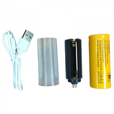 Фонарь ручной аккумуляторный X-balog BL-P511B-P160 micro USB