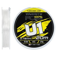 Флюорокарбон Favorite U1 FC 20m #22/0.78mm 81.6lb/37.0kg