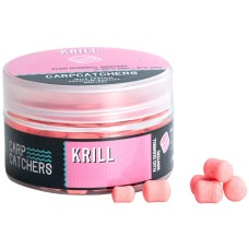 Бойлы Carp Catchers Fluo Dumbell Wafters Krill 8*5 and 10*7mm 25g