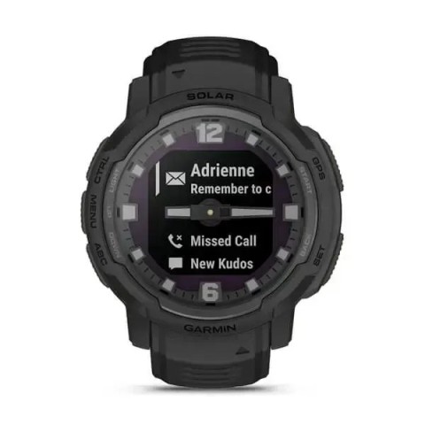 Смарт-годинник Garmin Instinct Crossover Solar Tactical Edition чорний