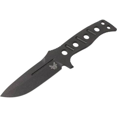 Ніж Benchmade Sibert Adamas, фікс, паракорд, чорний (375BK-1)