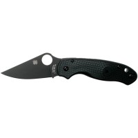 Ніж Spyderco Para 3 Lightweight Black Blade, CTS BD1N, FRN black
