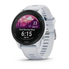 Смарт-часы Garmin Forerunner 255 Music белый камень