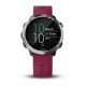 Смарт-годинник Garmin Forerunner 645 Music з вишневим ремінцем