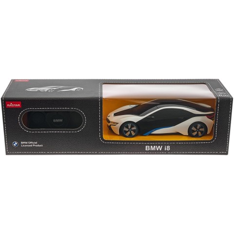 Машинка Rastar BMW i8 1:24 Сріблястий