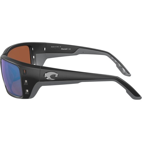 Очки Costa Del Mar Permit Matte Black Green Mirror 580G