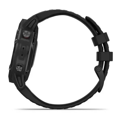 Смарт-годинник Garmin fenix 6 Pro чорний з чорним ремінцем