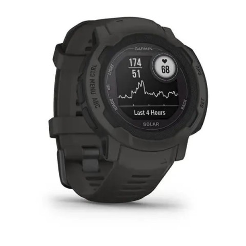 Смарт-годинник Garmin Instinct 2 Solar графітовий