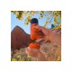 Портативна еспресо-кавоварка Wacaco Nanopresso помаранчева, механічна, для меленої кави