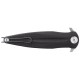 Ніж Acta Non Verba Z400 (stonewash, liner lock, plain, sleipner), чорний