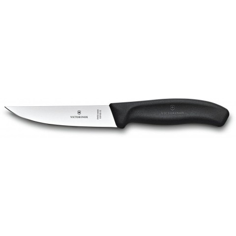 Кухонний ніж Victorinox SwissClassic Carving лезо 12см з чорн. ручкою (блістер)