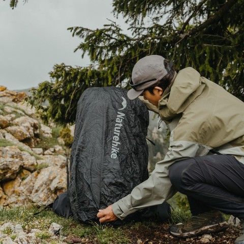 Чохол для рюкзака Naturehike CNK2450PJ010, L, чорний