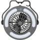 Фонарь кемпинговый Bo-Camp Fan/Hanging Lamp 110 лм з вентилятором Grey