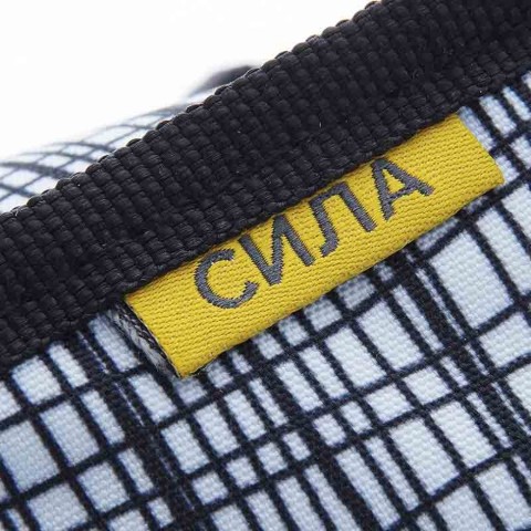 Терморюкзак СИЛА 27 л чорно-білий (34х20х40 см)