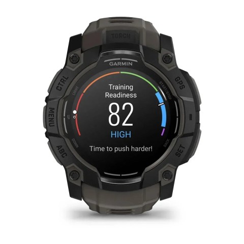 Смарт-часы Garmin Instinct 3 (50 мм) AMOLED черные/угольные