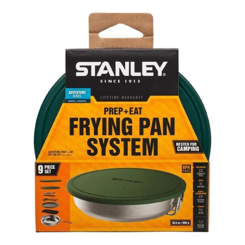 Набір туристичного посуду Stanley Adventure SS: пательня та аксесуари