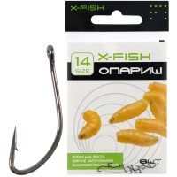 Крючок X-Fish Опарыш #14 (8 шт/уп)