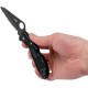Ніж Spyderco Salt 2 Black Blade, серрейтор, H-1, FRN black