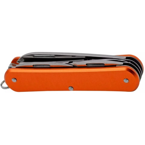 Нож многофункциональный Fox Vulpis Aluminium Orange. 4 инструмента