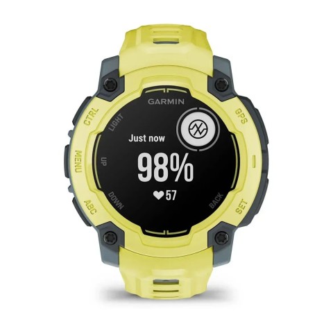 Смарт-годинник Garmin Instinct E (45 мм) лайм
