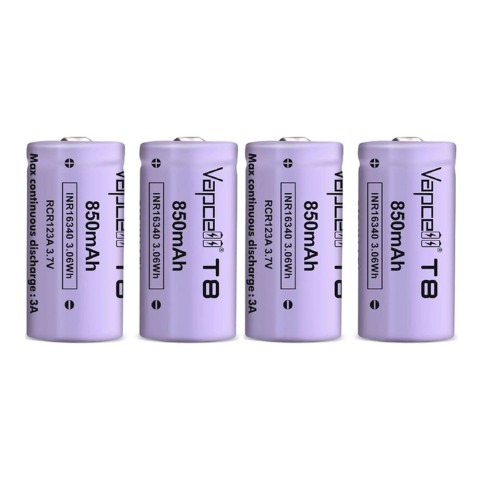 Комплект аккумуляторов Vapcell T8 850mAh 4 шт