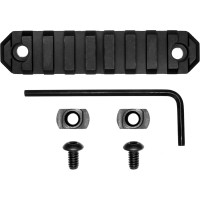 Планка GrovTec M-LOK Picatinny 9 slots 9,5 см ц:black